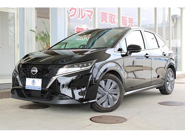Ref:AUX-25221214 NISSAN NOTE 2023 1 2023 Nissan Note black gasoline used car Japan export