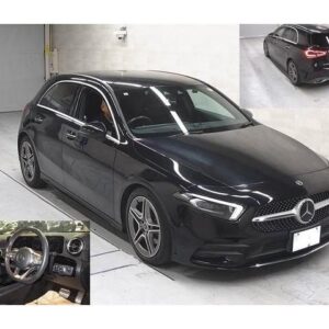 2019 Mercedes Benz A-Class black diesel used car Japan export