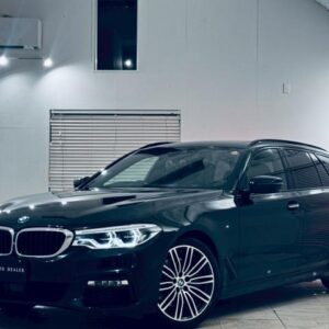 2017 Bmw 5 Series black gasoline used car Japan export