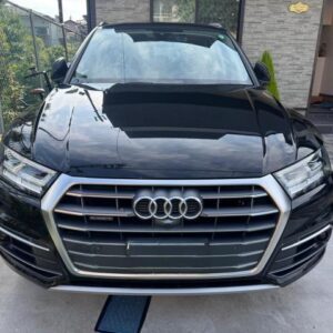 2018 Audi Q5 black gasoline used car Japan export
