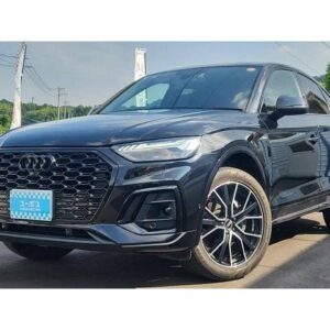 2022 Audi Q5 Sportback black gasoline used car Japan export