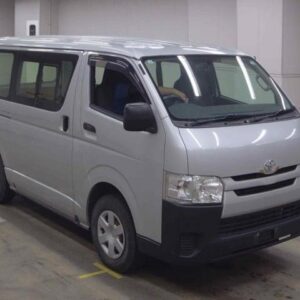 2014 Toyota Regius Ace Van silver diesel used car Japan export