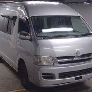 2005 Toyota Hiace Wagon silver gasoline used car Japan export