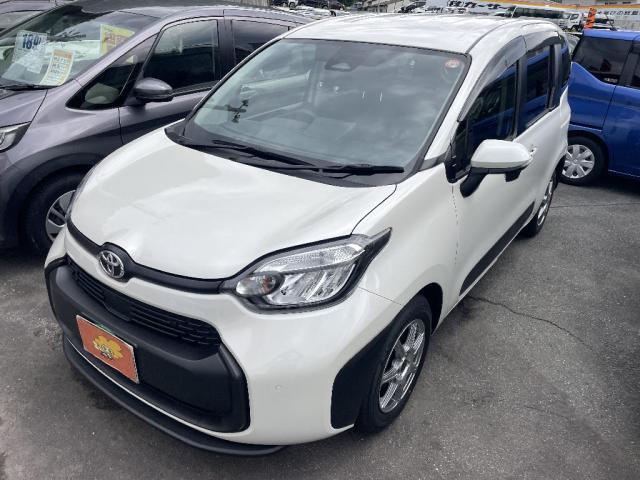 Ref:AUX-25226053 TOYOTA SIENTA 2023 1 2023 Toyota Sienta pearl gasoline used car Japan export