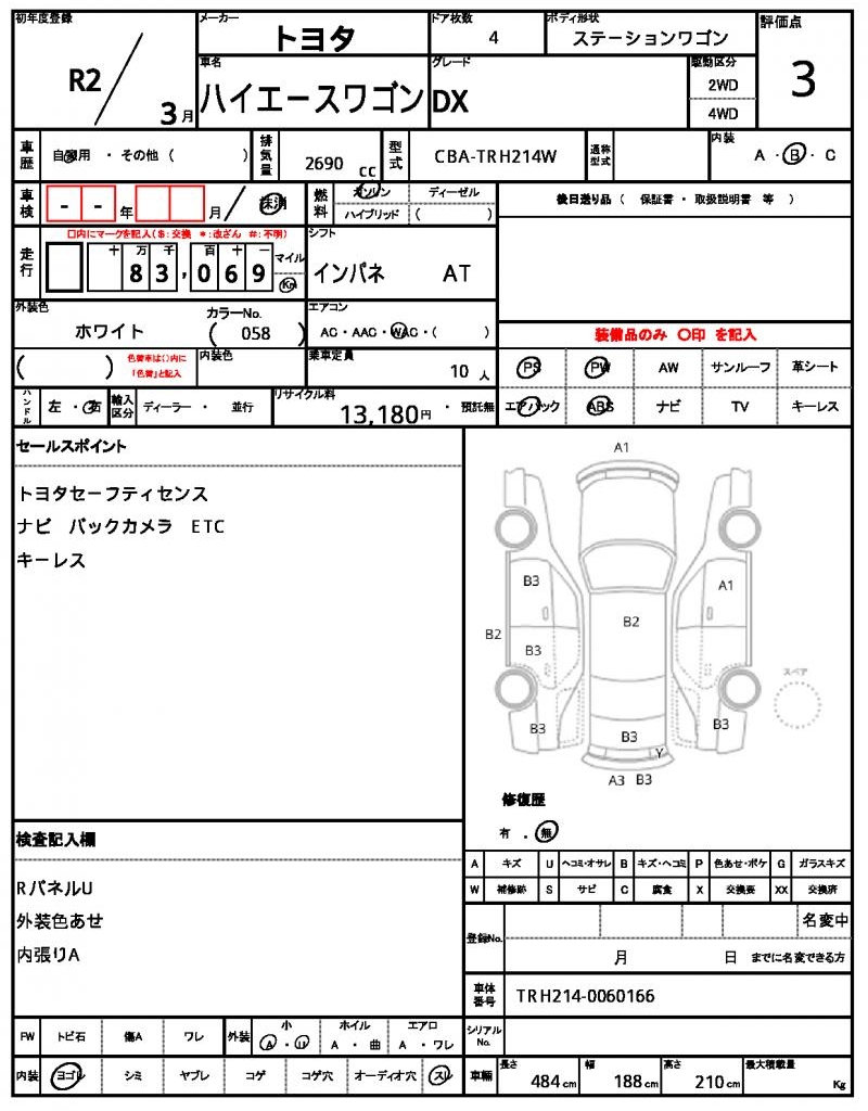 Ref:AUX-25226087 TOYOTA HIACE WAGON 2020 5 Ref:AUX-25226087 TOYOTA HIACE WAGON 2020 - Image 5