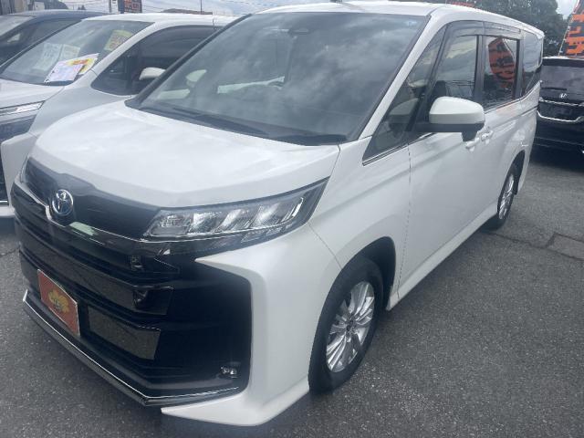 Ref:AUX-25226098 TOYOTA NOAH 2024 1 2024 Toyota Noah pearl gasoline used car Japan export