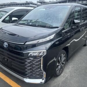 2023 Toyota Voxy black gasoline used car Japan export