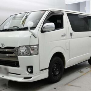 2016 Toyota Regius Ace Van pearl diesel used car Japan export