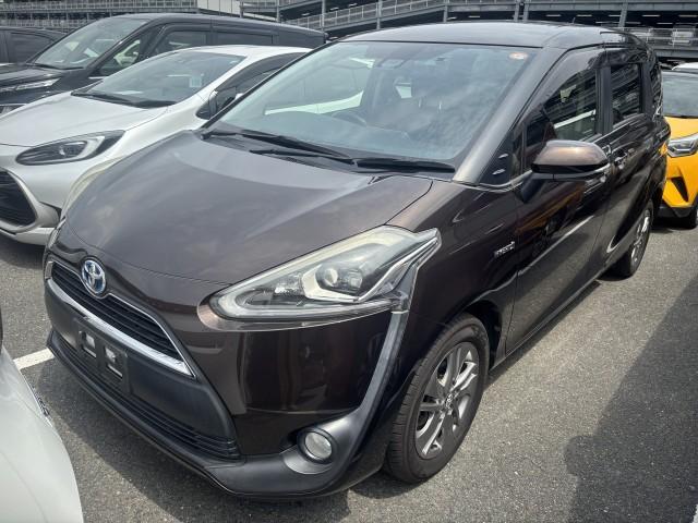 Ref:AUX-25226115 TOYOTA SIENTA 2016 1 2016 Toyota Sienta tea gasoline used car Japan export