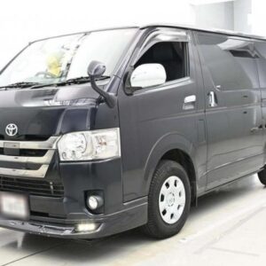 2018 Toyota Regius Ace Van black diesel used car Japan export