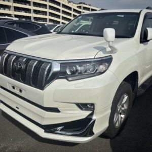 2023 Toyota Land Cruiser Prado pearl gasoline used car Japan export
