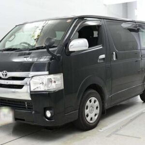 2014 Toyota Regius Ace Van black diesel used car Japan export