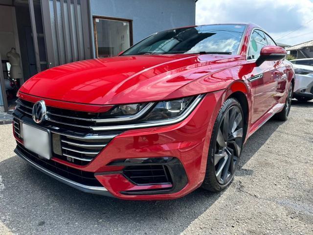 Ref:AUX-25226340 VOLKSWAGEN ARTEON 2019 1 2019 Volkswagen Arteon red gasoline used car Japan export
