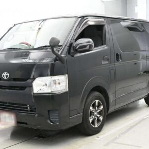 2015 Toyota Regius Ace Van black diesel used car Japan export