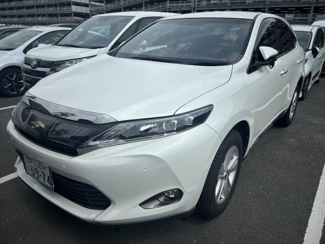 Ref:AUX-25226347 TOYOTA HARRIER 2017 1 2017 Toyota Harrier pearl gasoline used car Japan export