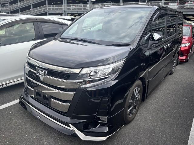 Ref:AUX-25226352 TOYOTA NOAH 2021 1 2021 Toyota Noah black gasoline used car Japan export