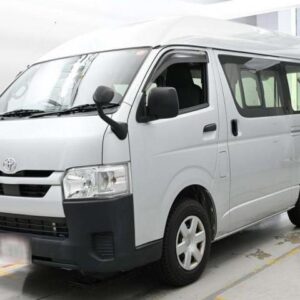 2020 Toyota Hiace Van silver gasoline used car Japan export