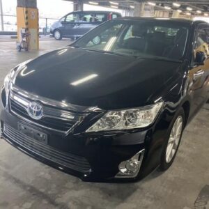 2013 Toyota Camry black gasoline used car Japan export