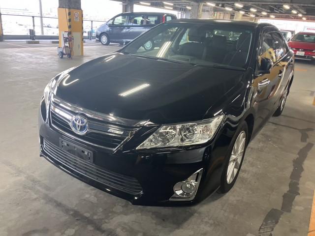 Ref:AUX-25226366 TOYOTA CAMRY 2013 1 2013 Toyota Camry black gasoline used car Japan export