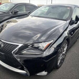 2014 Lexus Rc black gasoline used car Japan export