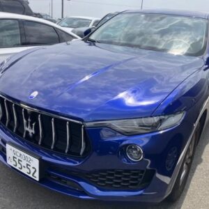 2017 Maserati Levante blue gasoline used car Japan export