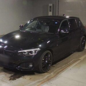2019 Bmw 1 Series black gasoline used car Japan export
