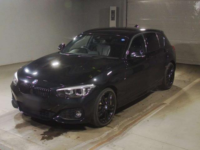 Ref:AUX-25234920 BMW 1 SERIES 2019 1 2019 Bmw 1 Series black gasoline used car Japan export