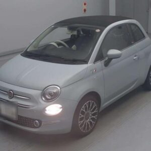 2023 Fiat 500C green gasoline used car Japan export