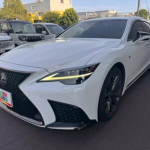 2022 Lexus Ls pearl gasoline used car Japan export