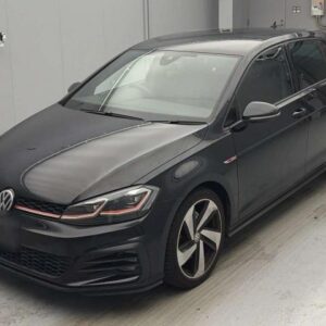 2017 Volkswagen Golf Gti black gasoline used car Japan export