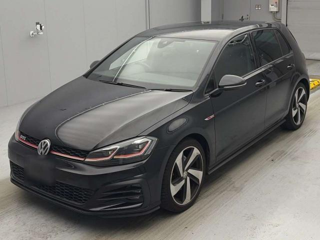 Ref:AUX-25235103 VOLKSWAGEN GOLF GTI 2017 1 2017 Volkswagen Golf Gti black gasoline used car Japan export