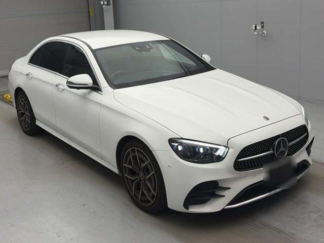 Ref:AUX-25235118 MERCEDES BENZ E-CLASS 2021 1 2021 Mercedes Benz E-Class white diesel used car Japan export