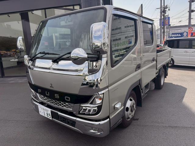 Ref:AUX-25235291 MITSUBISHI FUSO CANTER 2022 1 2022 Mitsubishi Fuso Canter gray diesel used car Japan export