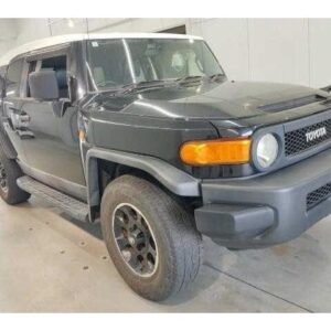 2012 Toyota Fj Cruiser black gasoline used car Japan export