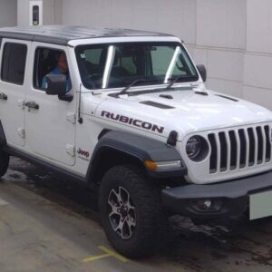 2020 Chrysler Jeep Jeep Wrangler Unlimited white gasoline used car Japan export