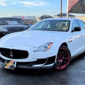 2014 Maserati Quattroporte white gasoline used car Japan export