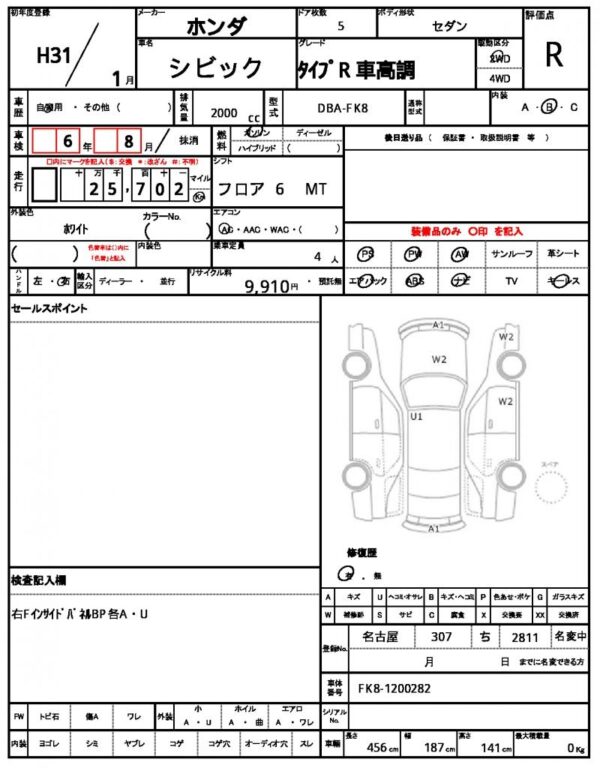Ref:AUX-5888746 HONDA CIVIC 2019 - Image 21