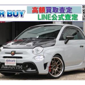 2022 Abarth Abarth 595 gray gasoline used car Japan export